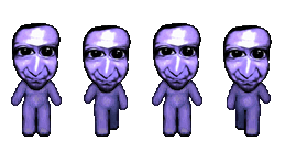 blue demon's spirte sheet