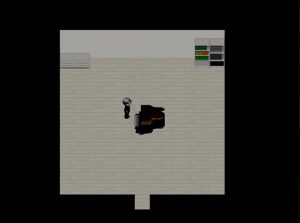 hiroshi laughing alone with piano